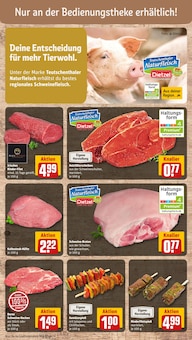 Rindfleisch im REWE Prospekt "Dein Markt" mit 31 Seiten (Leipzig)