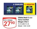 Mach 3 im Angebot bei GLOBUS in Erftstadt Mach 3 Angebote von Gillette bei GLOBUS Erftstadt für 27,90 €