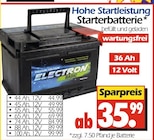 Wreesmann Coswig - Starterbatterie Angebot im Prospekt Starterbatterie bei Wreesmann im Coswig Prospekt für 35,99 €