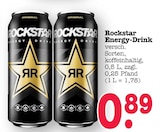Energy-Drink Angebote von Rockstar bei E center Mannheim für 0,89 €