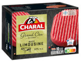 Steaks hachés "Le Grand Cru" surgelés - CHARAL en promo chez Carrefour Vaulx-en-Velin à 13,89 €