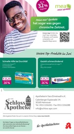 Voltaren im mea - meine apotheke Prospekt in Hannover Aktueller mea - meine apotheke Prospekt mit Voltaren, "Unsere Juni-Angebote", Seite 1