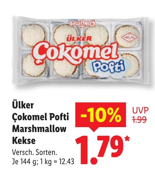 Çokomel Pofti Marshmallow Kekse