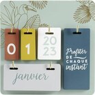 Géant Casino - Calendrier perpétuel : offre du catalogue Promo Calendrier perpétuel à 11,90 € dans le catalogue Géant Casino ""
