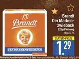 Der Markenzwieback von Brandt im aktuellen EDEKA Prospekt für 1,29 €