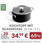 Kochtopf mit Glasdeckel 20 cm im Angebot bei EDEKA in Ravensburg Kochtopf mit Glasdeckel 20 cm Angebote bei EDEKA Ravensburg für 34,99 €