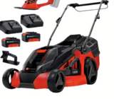 Akku-Rasenmäher-Set GE-CM 43 Li M im toom Baumarkt Prospekt Akku-Rasenmäher-Set GE-CM 43 Li M von Einhell im aktuellen toom Baumarkt Prospekt für 339,99 €