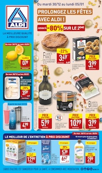 Prospectus Aldi de la semaine "PROLONGEZ LES FÊTES AVEC ALDI !" avec 46 pages, valide du 30/12/2025 au 05/01/2026 pour Pontarlier et alentours
