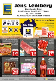 EDEKA Prospekt für Essen mit 24 Seiten EDEKA Prospekt für Essen: "Aktuelle Angebote", 24 Seiten, 13.04.2026 - 18.04.2026