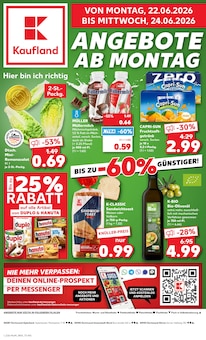 Kaufland Prospekt der KW 26 "Hier bin ich richtig" Aktueller Kaufland Prospekt "Hier bin ich richtig" Seite 1 von 67 Seiten