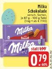 Schokolade Angebote von Milka bei E center Borken für 0,79 €