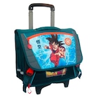 Cartable à roulettes Dragon Ball Super - DRAGON BALL en promo chez Carrefour Chambéry à 39,90 €