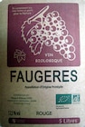 FAUGÈRES AOP - DOMAINE ROQUE en promo chez NaturéO Hagondange à 28,49 €