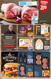 Aktueller REWE Prospekt mit Schweinefleisch, "Dein Markt", Seite 12