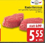 Rinderfiletsteak Angebote von Charloluxe bei EDEKA Lippstadt für 5,55 €