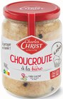 Choucroute à la bière - CHARLES CHRIST - Intermarché Express à Créteil Choucroute à la bière - CHARLES CHRIST en promo chez Intermarché Express Créteil à 1,94 €