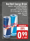 Red Bull Energy Drink Angebote von Red Bull bei E center Leverkusen für 0,99 €