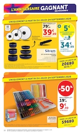 Promos Bureau dans le catalogue "L'ANNIVERSAIRE GAGNANT DES MAGASINS U" de Hyper U Bureau en promo dans le catalogue Hyper U à la page 10