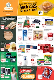Aktueller GLOBUS Supermarkt Prospekt in Emmerting und Umgebung, "Aktuelle Angebote" mit 28 Seiten, 26.01.2026 - 31.01.2026
