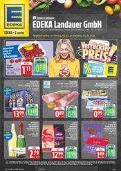 Aktueller EDEKA Prospekt mit Bier, "Wir lieben Lebensmittel!", Seite 1