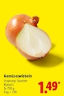 Lidl - Gemüsezwiebeln Angebot im Prospekt Gemüsezwiebeln bei Lidl im Prospekt "" für 1,49 €