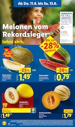 Honigmelone Angebot & Preis im aktuellen Lidl Prospekt Honigmelone Angebot im aktuellen Lidl Prospekt auf Seite 70