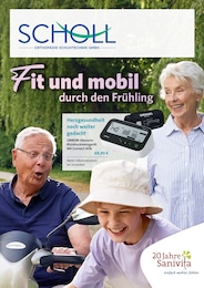 Sanitätshäuser Prospekt von Scholl Orthopädie-Schuhtechnik GmbH in Pforzheim Aktueller Scholl Orthopädie-Schuhtechnik GmbH Sanitätshäuser Prospekt für Pforzheim: Fit und mobil durch den Frühling mit 6 Seiten, 11.03.2026 - 31.05.2026