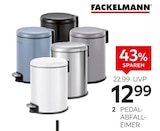 Pedal-Abfalleimer „Milano“ Angebote von Fackelmann bei XXXLutz Möbelhäuser Kamp-Lintfort für 12,99 €