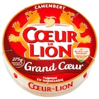 Camembert - COEUR DE LION en promo chez Carrefour Camembert - COEUR DE LION dans le catalogue Carrefour