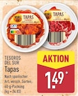 Tapas von TESOROS DEL SUR für 1,49 € bei ALDI Nord im Angebot Tapas von TESOROS DEL SUR im aktuellen ALDI Nord Prospekt
