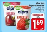 Aktuelle Joghurt Angebote bei EDEKA in Ingolstadt Aktuelles Soya Joghurtalternative Kirsche Angebot bei EDEKA in Ingolstadt ab 1,69 €