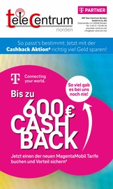 Aktueller WR Tele-Centrum Norden GmbH & Co.KG Elektromarkt Prospekt in Norden und Umgebung, "Bis zu 600€ CASH BACK" mit 8 Seiten, 01.11.2024 - 30.11.2024