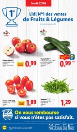 Tomate Angebote im Prospekt "Le vrai prix des bonnes choses" von Lidl auf Seite 4