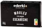 Moules à la sauce escabèche - EDERKI - Intermarché à Pau Moules à la sauce escabèche - EDERKI en promo chez Intermarché Pau à 1,86 €