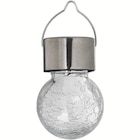 Ampoule 1 led inox et verre craquelé - Maxi Bazar à Savigny-le-Temple Ampoule 1 led inox et verre craquelé en promo chez Maxi Bazar Savigny-le-Temple à 1,99 €