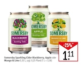 Blackberry oder Apple oder Mango & Lime Angebote von Somersby bei Marktkauf Freiburg für 1,11 €