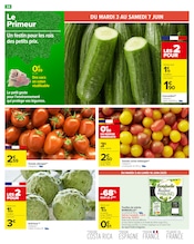 Promos Concombre dans le catalogue "LE MOIS À VOS MARQUES, PRÊTS, PARTEZ !" de Carrefour à la page 36