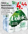 Natürliches Mineralwasser im Angebot bei Trinkgut in Augsburg Natürliches Mineralwasser Angebote von Volvic bei Trinkgut Augsburg für 4,44 €