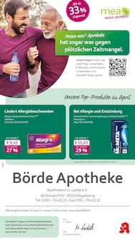 Aktueller mea - meine apotheke Prospekt "Unsere April-Angebote" für Magdeburg Aktueller mea - meine apotheke Prospekt für Magdeburg mit Seiten