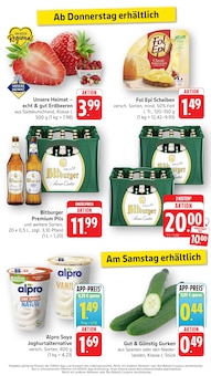 Bitburger im EDEKA Prospekt "Aktuelle Angebote" mit 17 Seiten (Bietigheim-Bissingen)