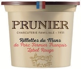 Rillettes du Mans - PRUNIER - Intermarché Hyper Rillettes du Mans - PRUNIER à 6,10 € dans le catalogue Intermarché Hyper