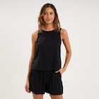 Blouse sans manches lin mélangé noir femme à 15,99 € dans le catalogue La Halle