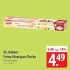 Feine Marzipan-Decke Angebote von Dr. Oetker bei famila Nordost Langenhagen für 4,49 €