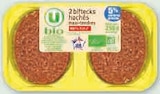 Promo Steak hache pur boeuf 15% ou 5% mg maxi tendre à 3,59 € dans le catalogue U Express à Semussac