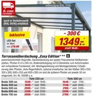 Terrassenüberdachung „Easy Edition“ im Angebot bei toom Baumarkt in Köln Terrassenüberdachung „Easy Edition“ Angebote bei toom Baumarkt Köln für 1.349,00 €