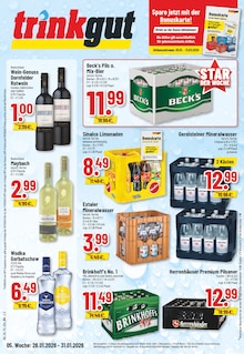 Wodka im aktuellen Trinkgut Prospekt (Hildesheim) Wodka im Trinkgut Prospekt "Aktuelle Angebote" mit 10 Seiten (Hildesheim)