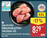 Hähnchenbrustfilet-Teilstücke XXL von Meine Metzgerei für 8,29 € bei ALDI Nord im Angebot Hähnchenbrustfilet-Teilstücke XXL von Meine Metzgerei im aktuellen ALDI Nord Prospekt