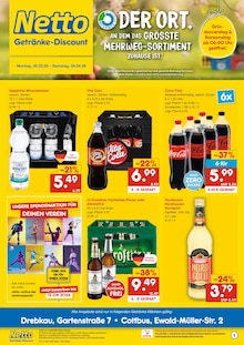 Netto Marken-Discount Prospekt DER ORT, AN DEM DU IMMER AUSGEZEICHNETE PREISE FINDEST. mit 6 Seiten