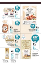 Prix et réduction Saucisson dans le prospectus Super U en cours Offre Saucisson dans le catalogue Super U du moment à la page 7