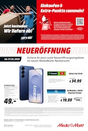 MediaMarkt Saturn Prospekt für Heilbronn: "NEUERÖFFNUNG", 1 Seite, 27.02.2025 - 01.03.2025